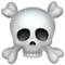 Skull and Crossbones emoji on Apple